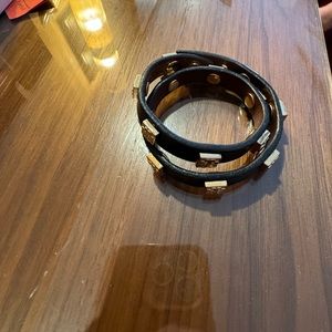 Tory Burch leather bracelet